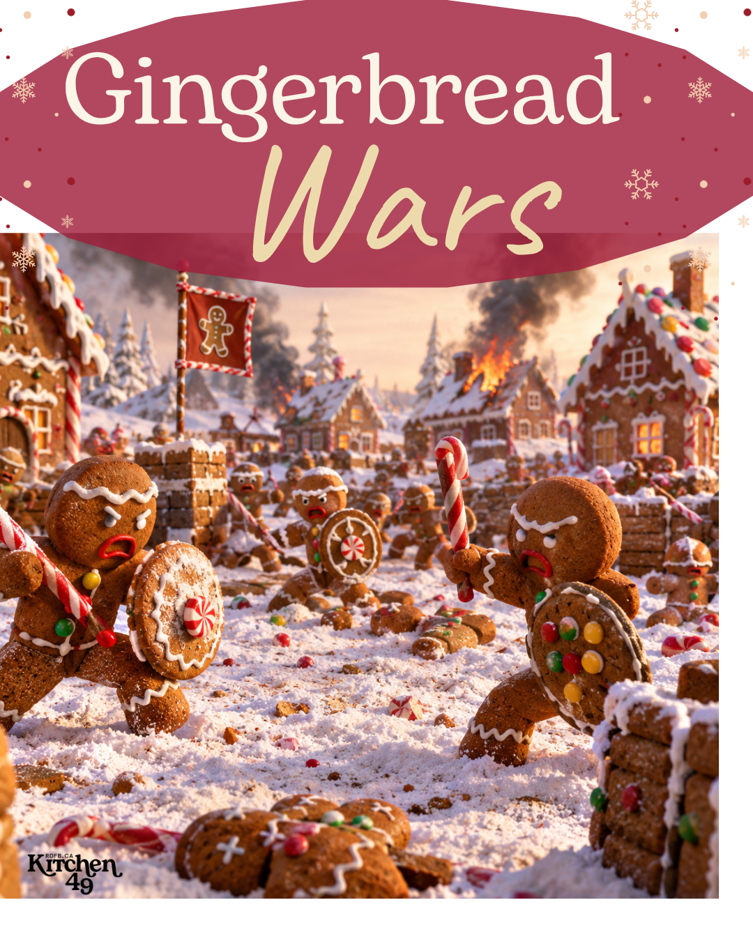 Gingerbread Wars - Battle of the Couples! December 10th